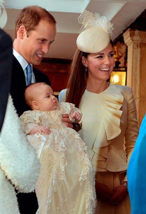 The happy family - Prince George christening ceremony photo - October 2013.jpg
